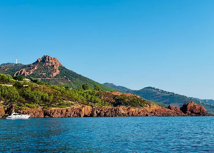 Azurea Esterel Vue Piscine Chauffee アパート *