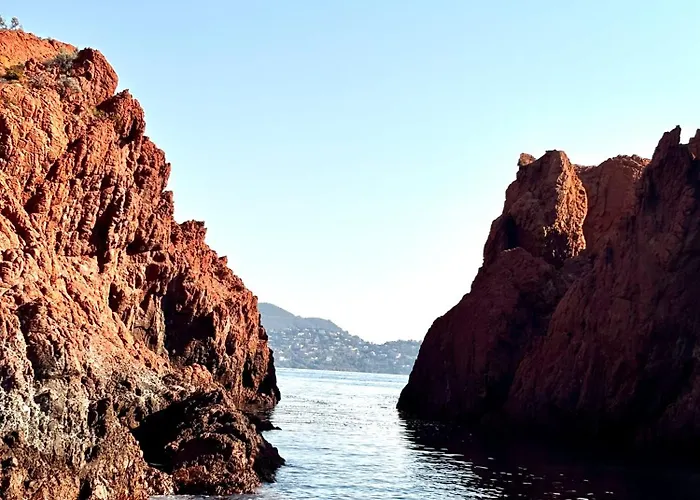 アパート Azurea Esterel Vue Piscine Chauffee Saint-Raphaël