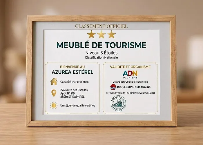 Azurea Esterel Vue Piscine Chauffee Classe 3 Etoiles * Saint-Raphaël